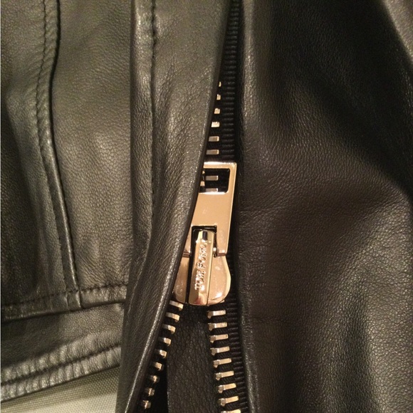 RARE RUNWAY TOM FORD BLACK LEATHER MOTO JACKET $6980 SIZE 38 - Picture 2 of 9